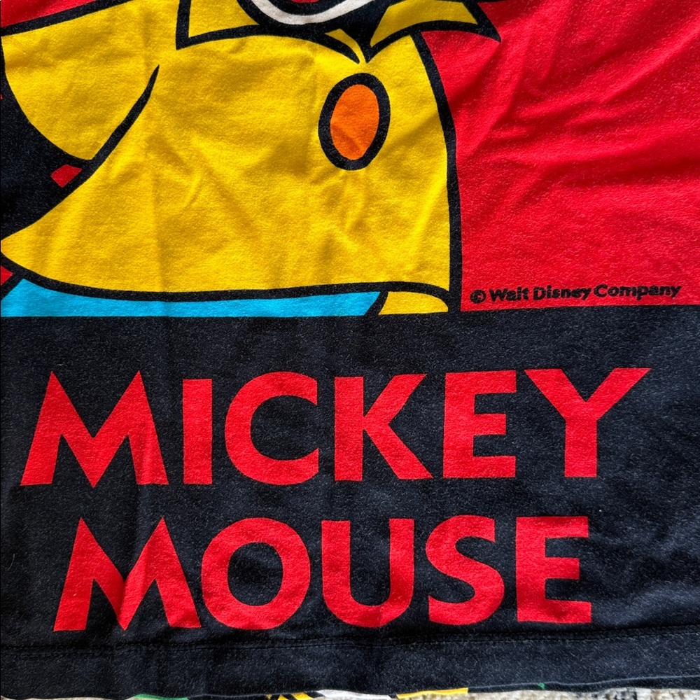 vintage 90s Disney Store Mickey Mouse Most Valuable Mouse Polo Shirt. - Picture 4 of 12